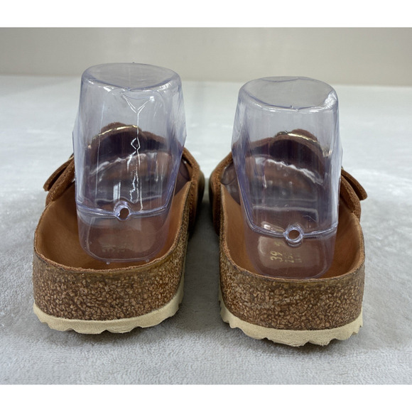 Birkenstock Madrid Big Buckle Sandals In Oiled Leather T-Strap Sandals Sz 39/8 - Picture 6 of 16